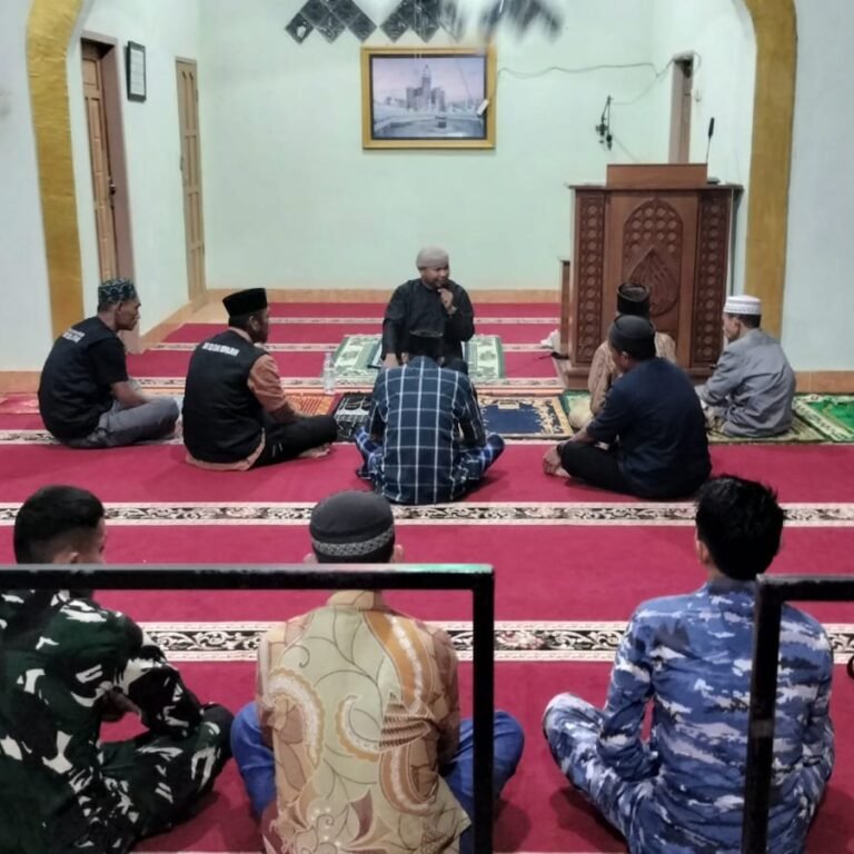 Masjid Nurul Huda di Pattuku Jadi Titik Silaturahmi Warga dan Satgas TMMD