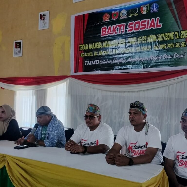 Sunat Massal di Aula Desa Pattuku Jadi Bagian Program Nonfisik TMMD 129