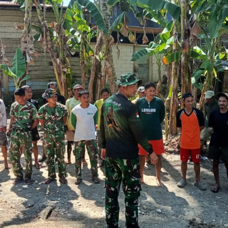 Kesiapan Personel Jadi Fokus Apel Pagi Satgas TMMD di Kecamatan Sibulue