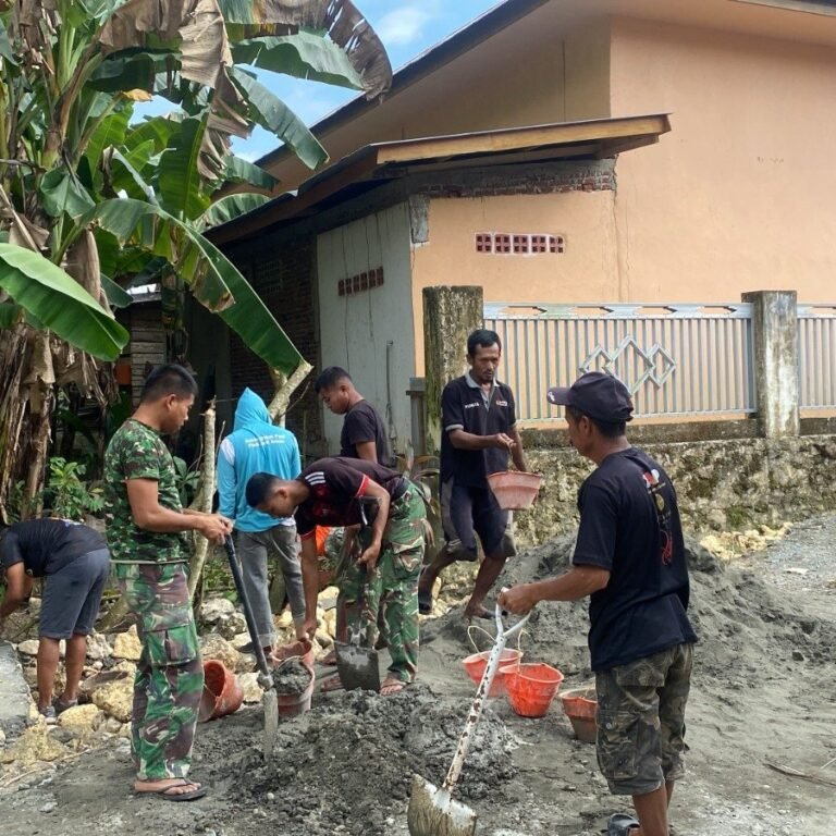 Prasasti Resmi Menjadi Tanda Jembatan Gantung di Tadang Palie