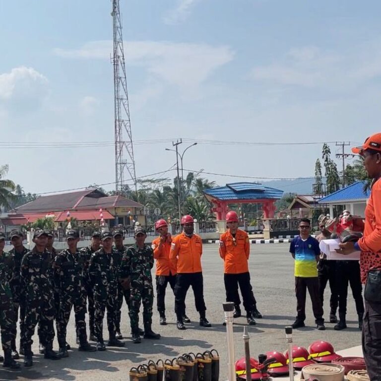 Perlindungan Masyarakat dan Lingkungan Jadi Fokus Latihan Gabungan Penanggulangan Karhutla di Supiori