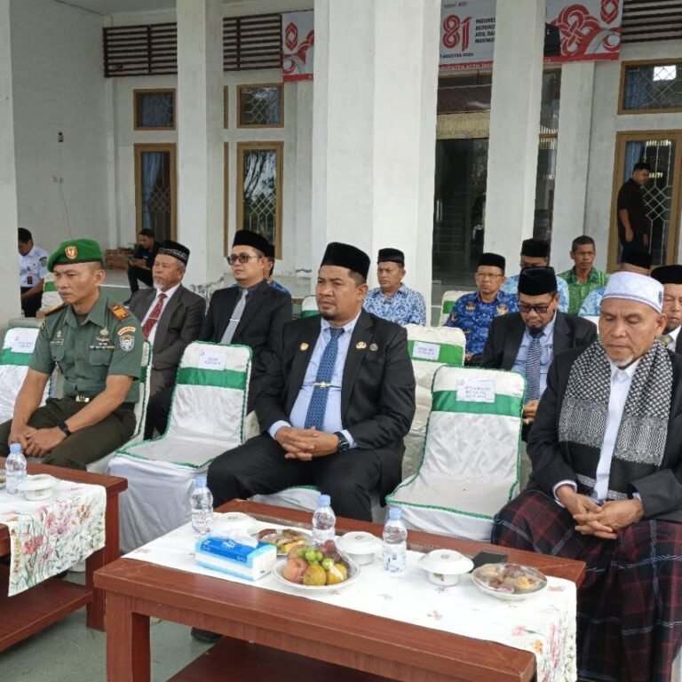 TNI-Polri dan Pemkab Aceh Jaya Bersama Unsur Pendidikan Peringati Hari Pendidikan Daerah