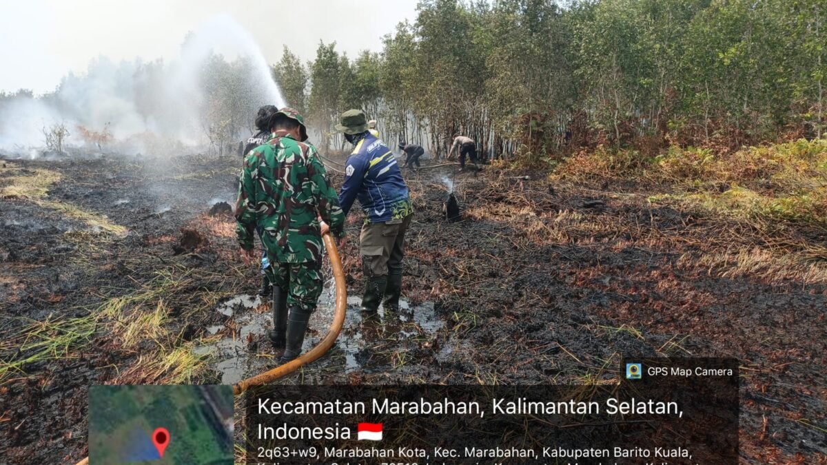 ‎Sigap Tanggap Karhutla: Satgas Terpadu Berhasil Kendalikan Kebakaran Lahan 8 Hektar