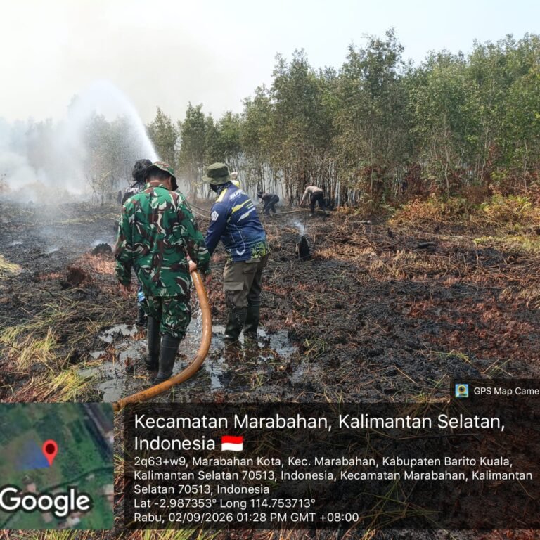 ‎Sigap Tanggap Karhutla: Satgas Terpadu Berhasil Kendalikan Kebakaran Lahan 8 Hektar