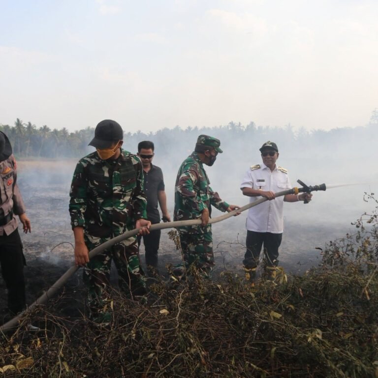 Sinergi TNI-Polri dan Pemda HSS Perkuat Penanganan Karhutla