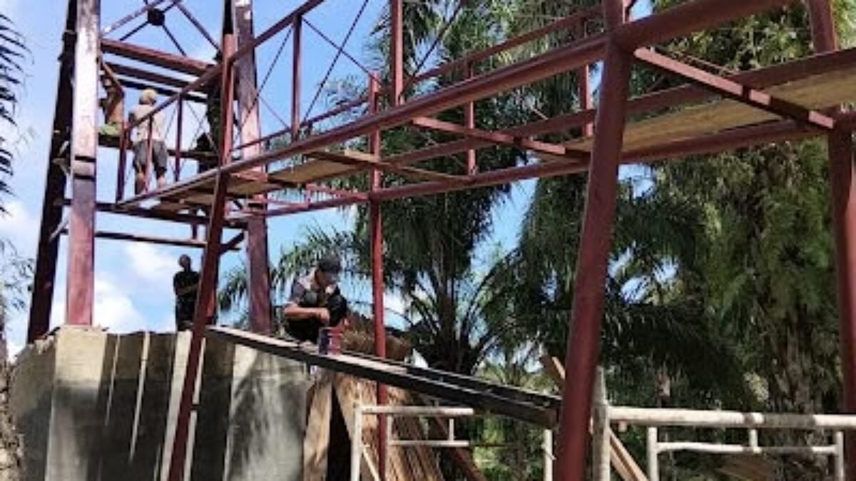 Menuju Akses Baru Antar Desa, Rangka Jembatan Perintis Aceh Singkil Mulai Disiapkan