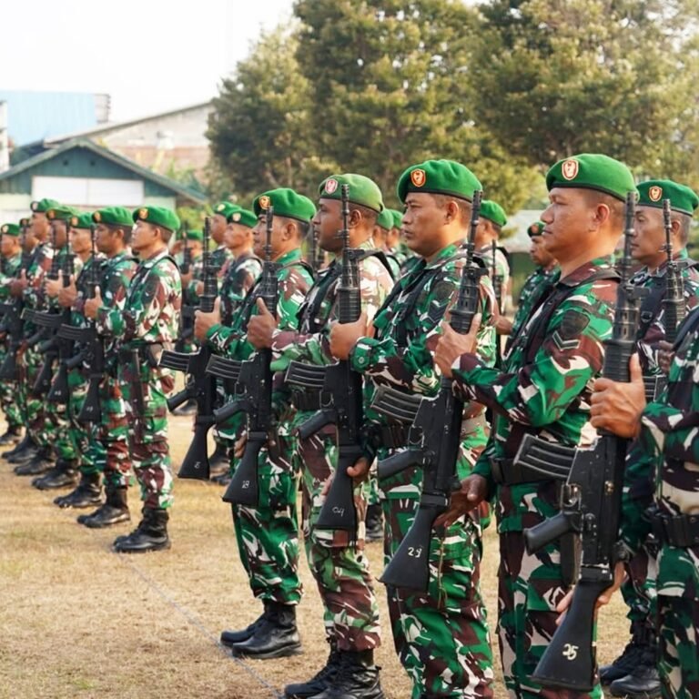 Kedisiplinan dan Kekompakan Prajurit Kodim 1707 serta Korem 174 Kembali Dikuatkan