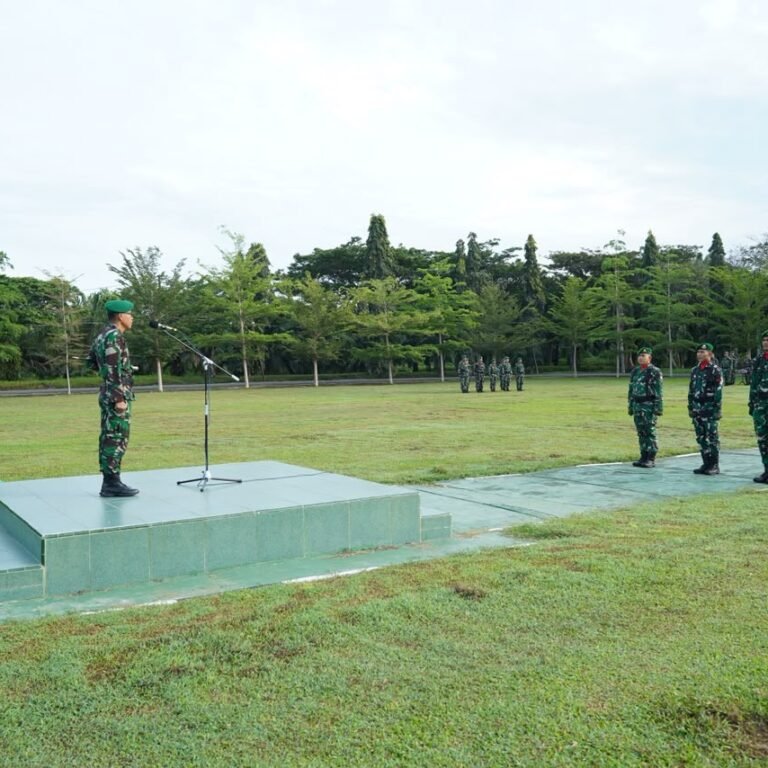Merah Putih Berkibar di Makorem 012/TU, Prajurit Teguhkan Loyalitas dan Pengabdian