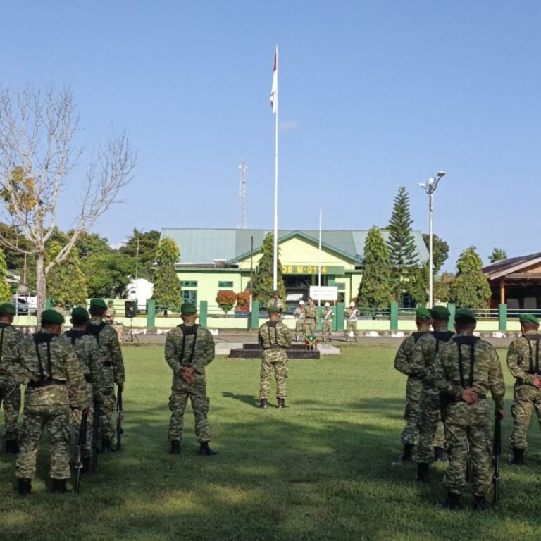 Dandim 0114/Aceh Jaya Pimpin Upacara Haornas 2026 di Lapangan Kodim