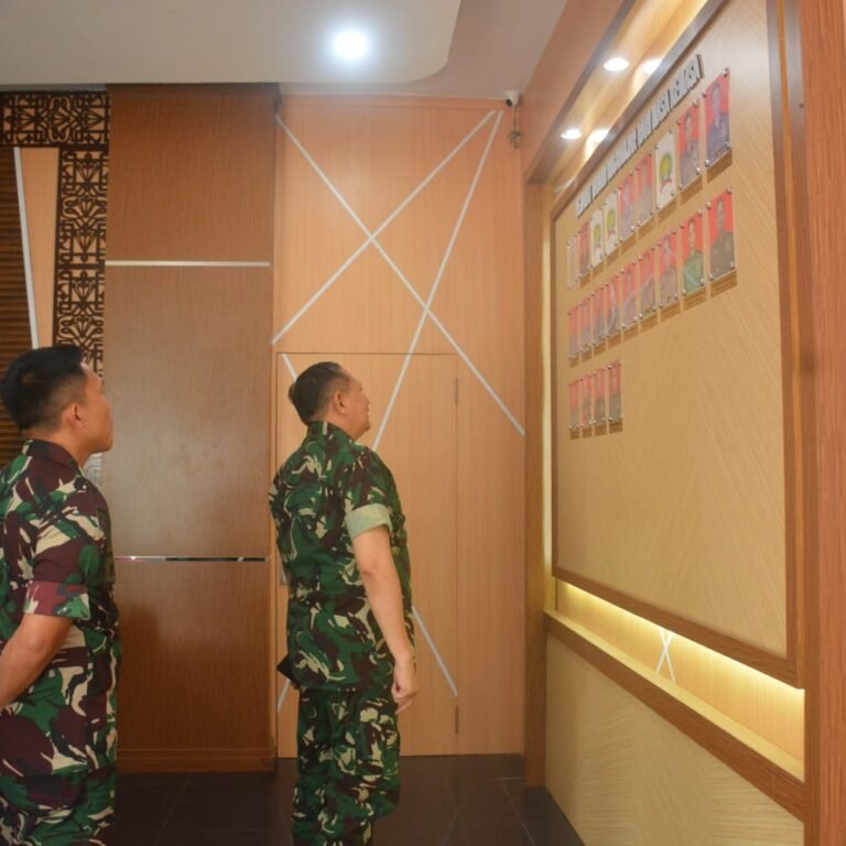 Mabesad Tinjau Implementasi Doktrin 2026 di Kodim 1006/Banjar, Penyimpanan Dokumen Ikut Dicek