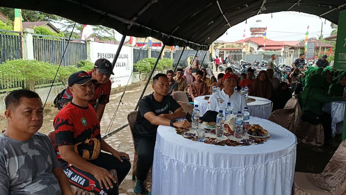 Kodim 0114/Aceh Jaya Hadirkan Kegiatan Sosial di Tengah Peringatan HUT ke-81 TNI