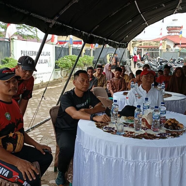 Kodim 0114/Aceh Jaya Hadirkan Kegiatan Sosial di Tengah Peringatan HUT ke-81 TNI