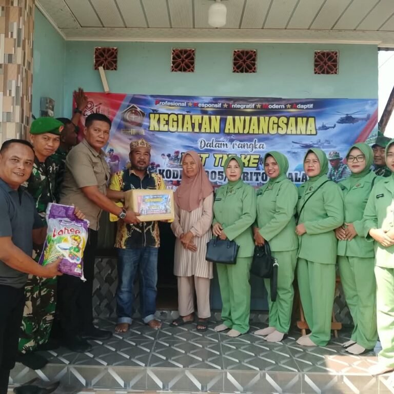 TNI Kuat Bersama Rakyat, Kodim 1005/Barito Kuala Silaturahmi ke Tokoh Adat & Agama