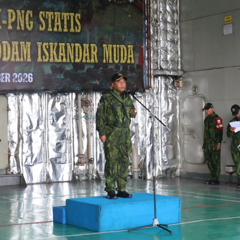 Pesan Danrem 012/TU kepada Satgas Yonif 115/ML: Berangkat Lengkap, Pulang Lengkap