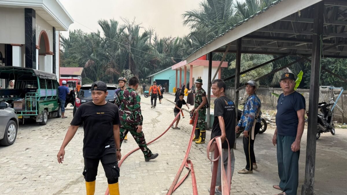 Petugas Gabungan Siaga Setelah Dua Titik Karhutla Terjadi di Tapin