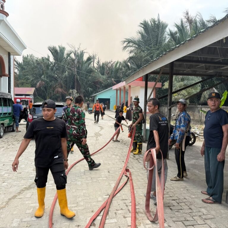 Petugas Gabungan Siaga Setelah Dua Titik Karhutla Terjadi di Tapin