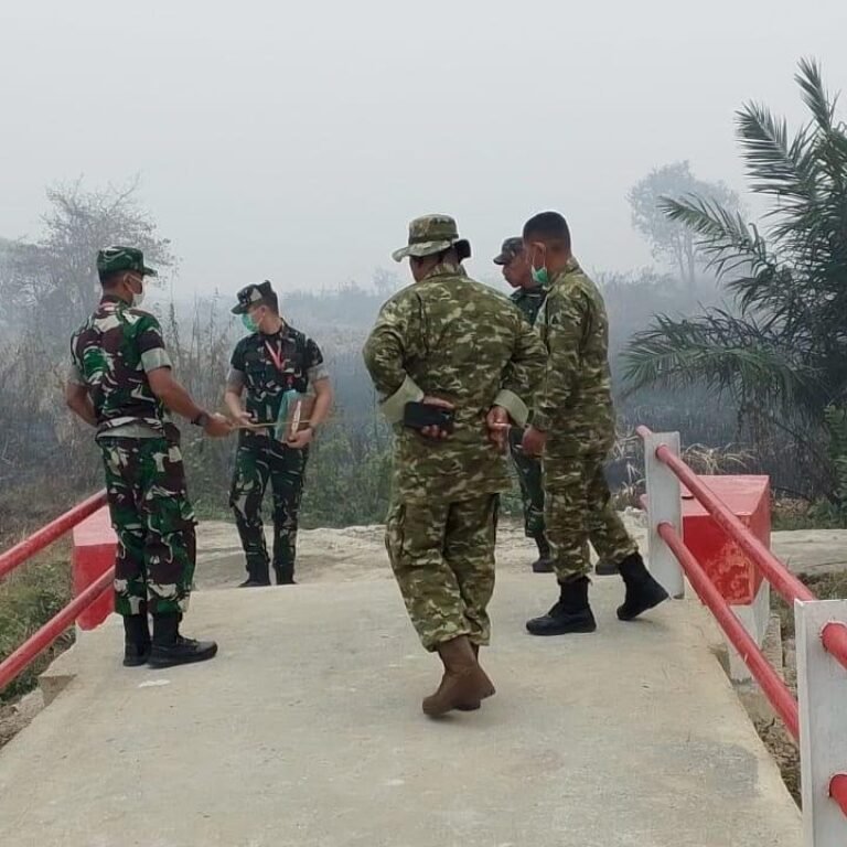 Kodim 1010/Tapin Jadi Lokasi Pemeriksaan KDKMP dan Jembatan Garuda Kodam XXII/TB