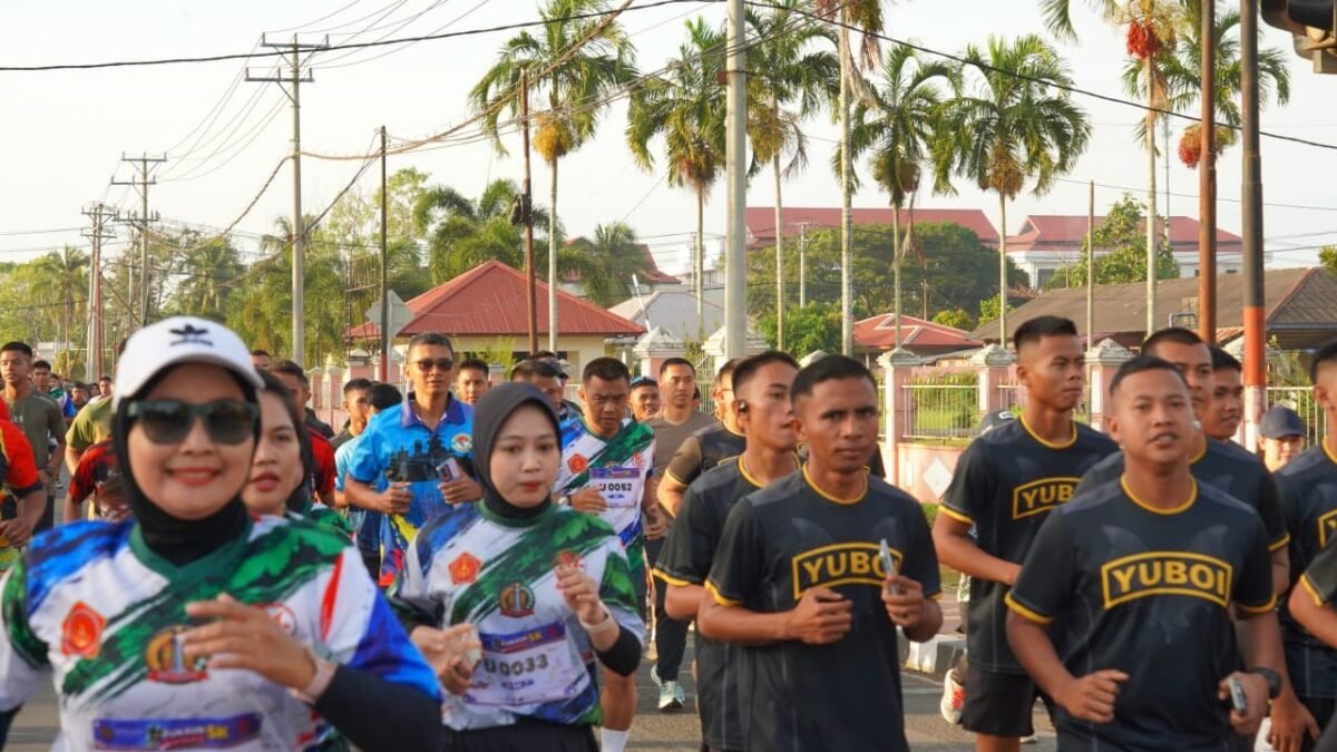 Pangdam Mandala Trikora Lepas 1.500 Pelari Fun Run 5K di Merauke: Bukti Kemanunggalan TNI-Rakyat