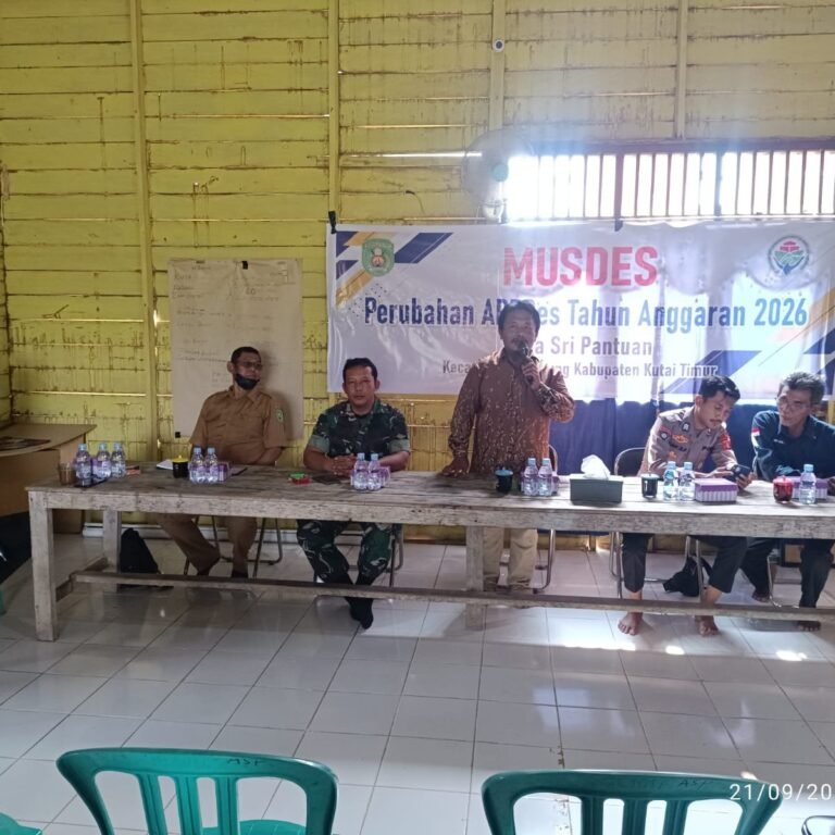 Musdes APBDes Perubahan 2026 Digelar di Nehas Liah Bing