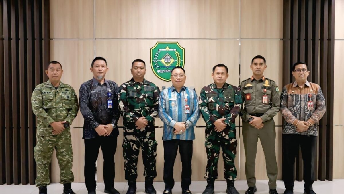 Koordinasi Tim Mabes TNI dan Pemkab Tapin Tingkatkan Kesiapsiagaan Hadapi Karhutla