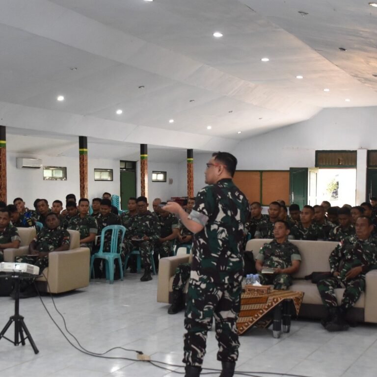 Personel Kodim 1707/Merauke Diberi Pembekalan Keamanan Siber
