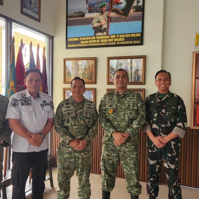 Pasis Sesko TNI dan BPBD Palangka Raya Rapatkan Barisan Hadapi Karhutla