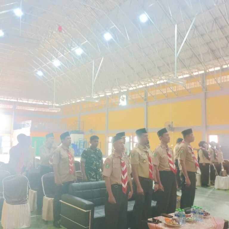 Pengukuhan Kepengurusan Mabiran dan Kwarran Bengalon 2026–2029 Berjalan Tertib