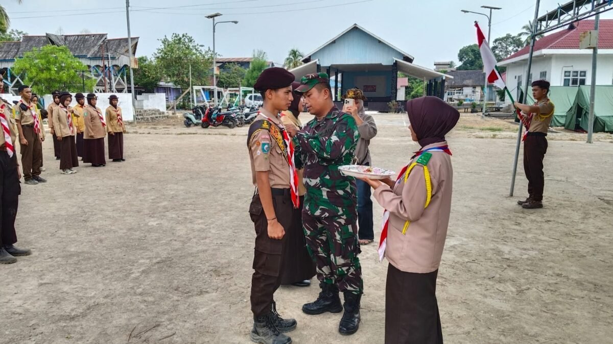 Perkemahan Saka Wira Kartika Angkatan VII dan VIII Ditutup di Muara Ancalong