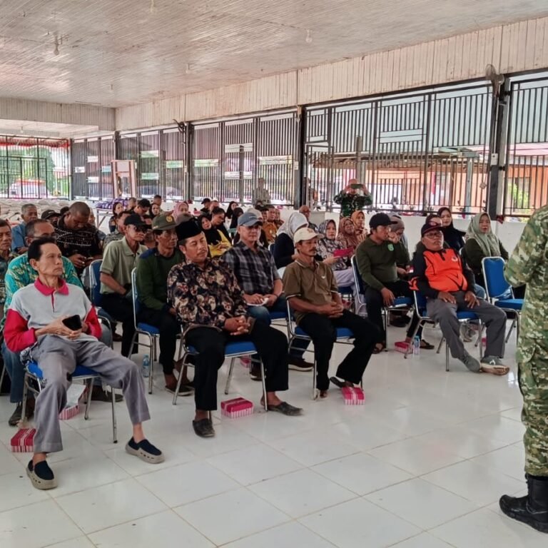 Penyuluhan Karhutla oleh Sesko TNI Digelar di Sangkima