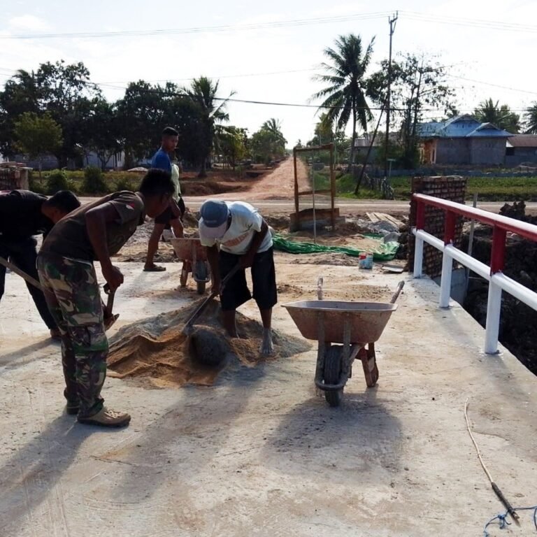 Akses Meningkat, 4 Jembatan Aramco di Waninggap Say Hampir Selesai