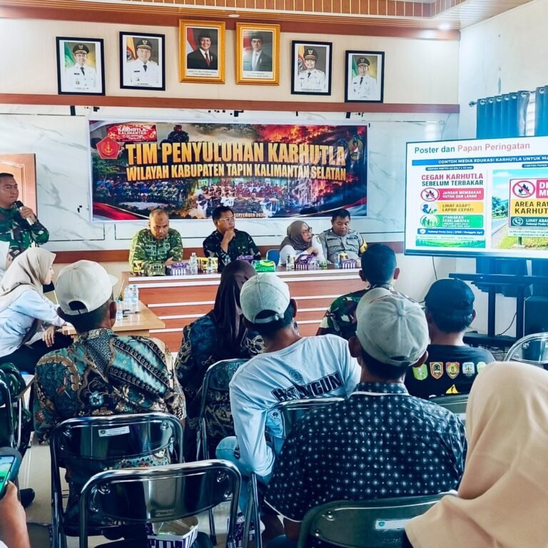 Sosialisasi Mabes TNI: Warga Harus Sigap Deteksi Potensi Karhutla di Hatungun