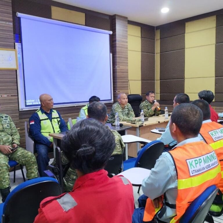 Sosialisasi TM dari Mabes TNI Bantu PT KPP Siaga Karhutla di Tapin