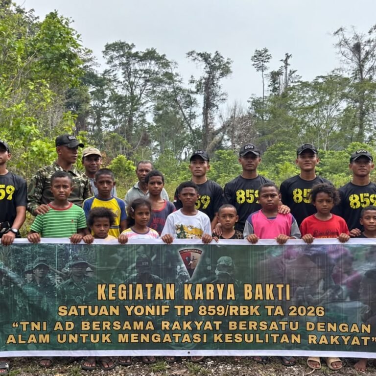 Pembangunan Gereja GKI Maranata Marisambo Dimulai dari Pembukaan Lahan Bersama Masyarakat
