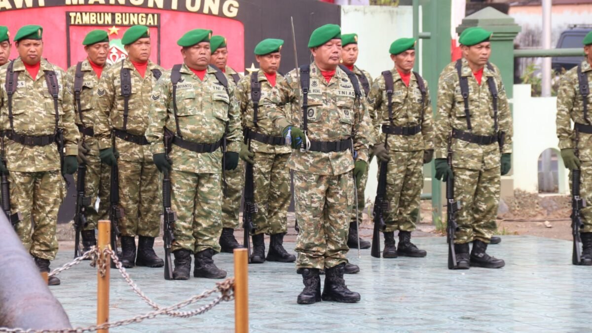HUT ke-81 TNI di Martapura, Prajurit Kodim 1006/Banjar Diingatkan Jaga Jati Diri TNI