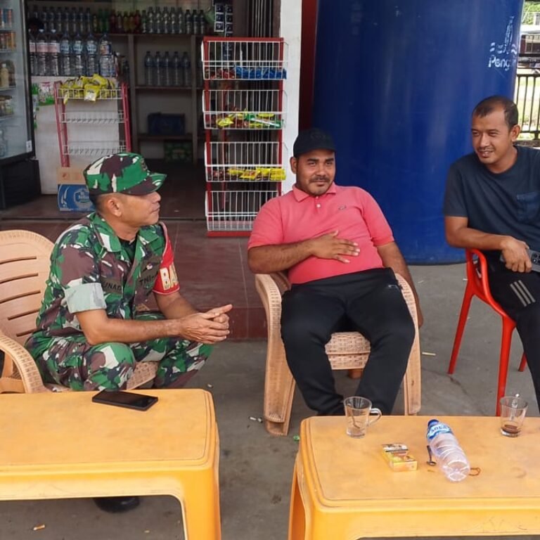 Babinsa Koramil 01/Jaya Sosialisasikan Penerimaan Bintara dan Tamtama TNI AD