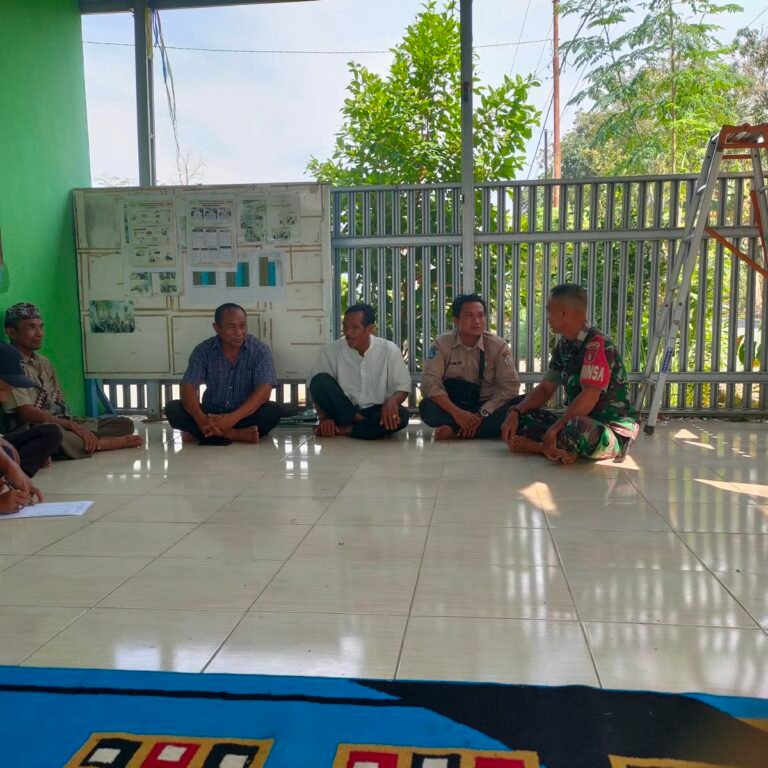 ‎Sinergi TNI–Rakyat: Babinsa Kawal Perencanaan Pembangunan Desa Andaman I‎