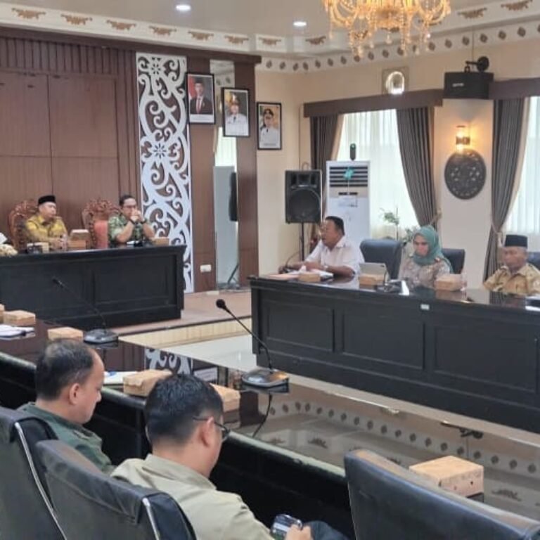 ‎Sinergi Forkopimda Bahas Kebencanaan Karhutla, TNI Siap Berada di Barisan Terdepan‎