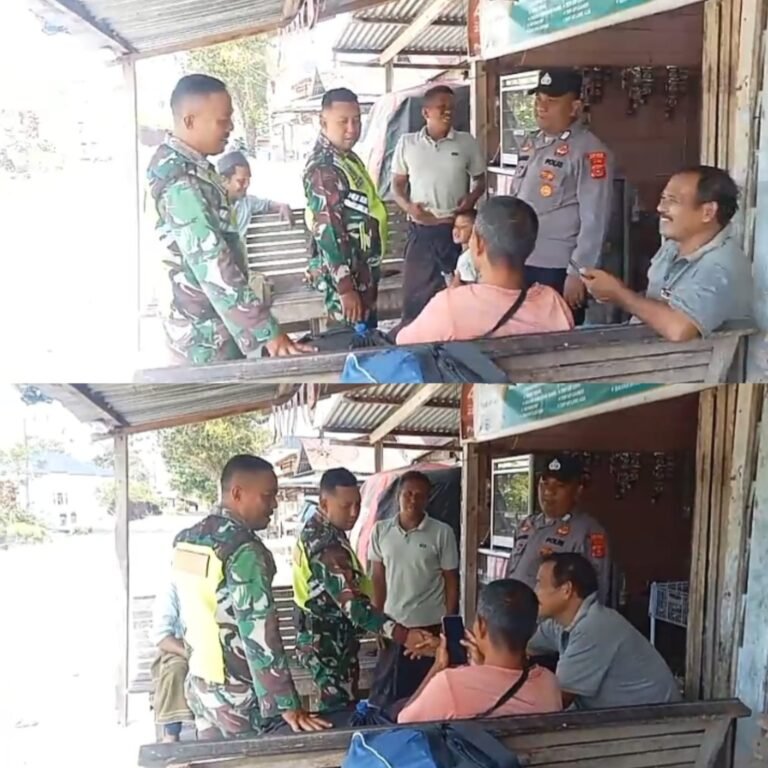 Sinergi TNI-Polri di Pante Ceureumen, Komunikasi Warga Jadi Kunci Jaga Kondusivitas