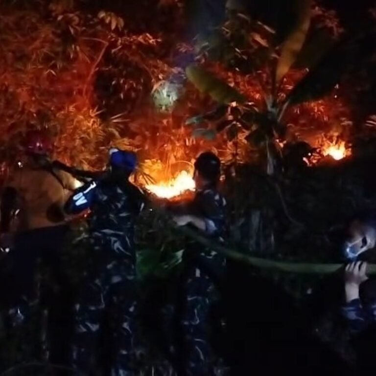 Kodim 1203/Ketapang Terus Lakukan Penanganan Karhutla, Prajurit Berjibaku Siang dan Malam