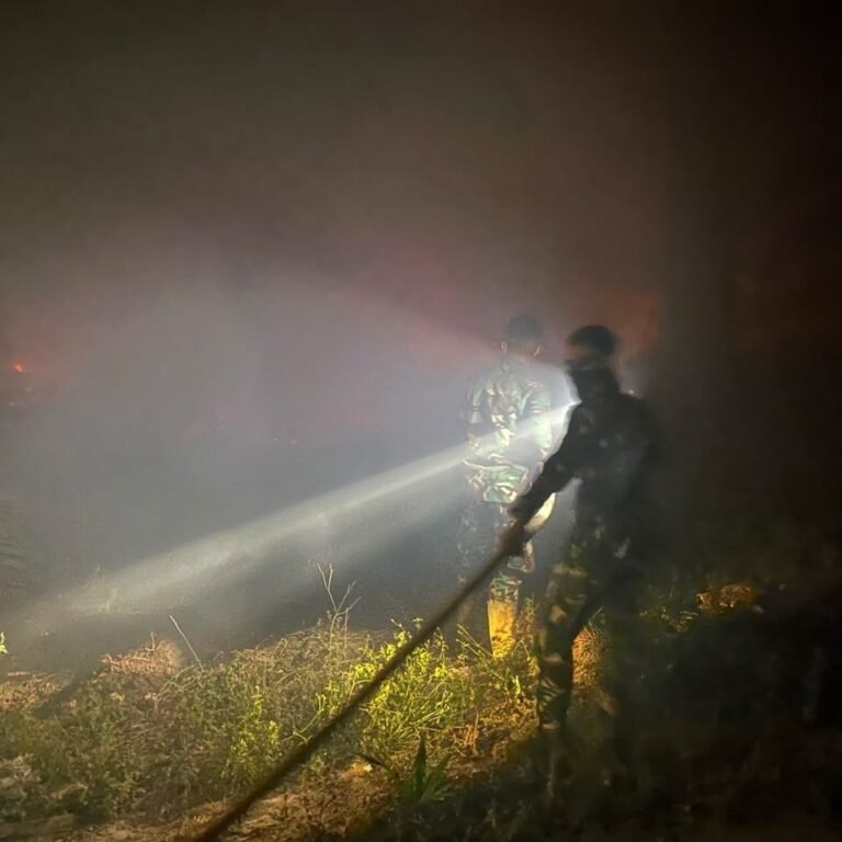 Kodim 1203/Ketapang Beserta Jajaran Terus Tangani Karhutla, Perkuat Pemadaman dan Patroli