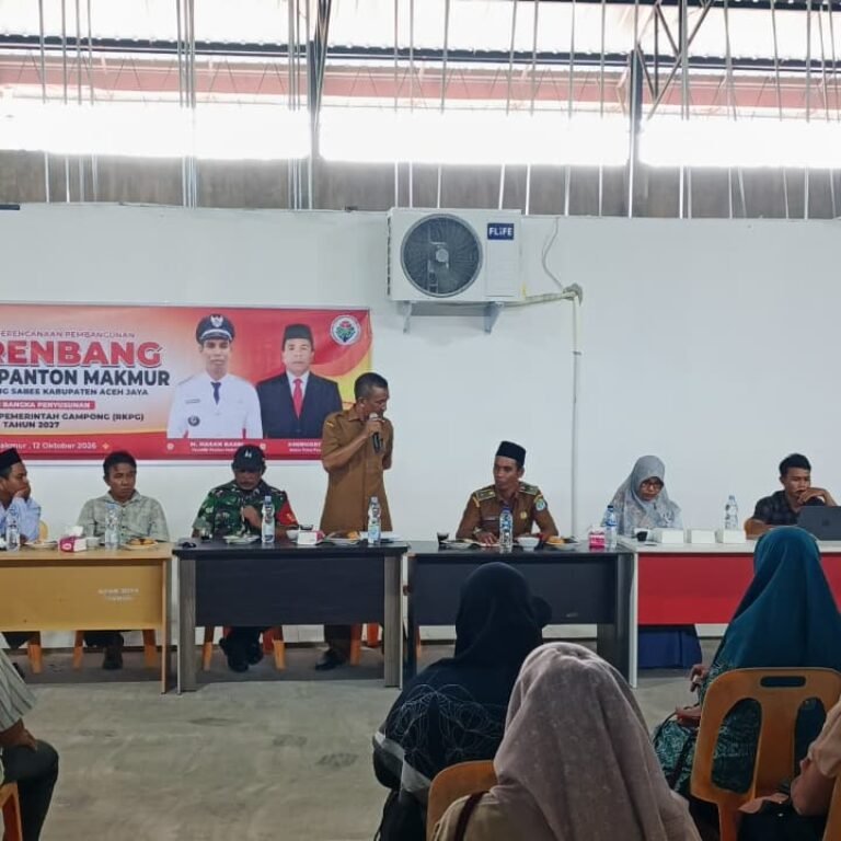 Musrenbang Desa Panton Makmur Bahas Prioritas Pembangunan Untuk Tahun 2027