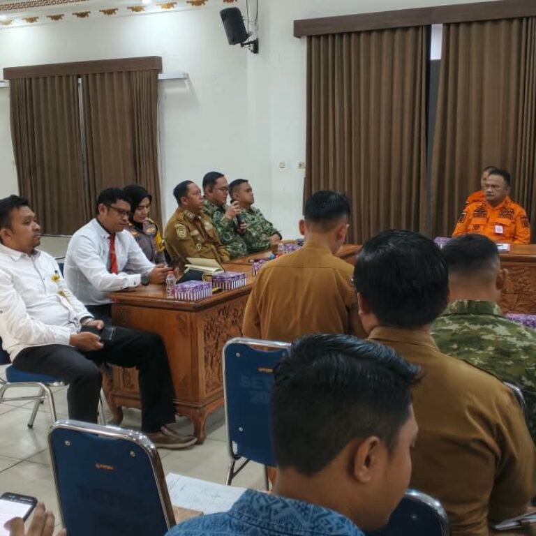 ‎Hadiri Rapat Evaluasi Karhutla, Dandim 1005/Barito Kuala: Keselamatan Personel Harus Jadi Prioritas Utama