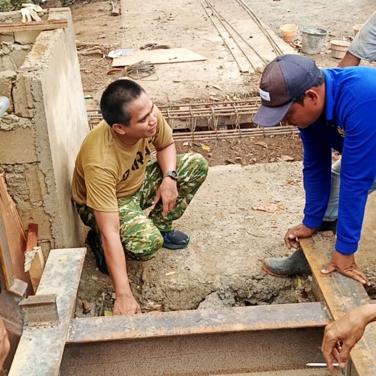 Wujudkan Infrastruktur Pedesaan Yang Kokoh, Dandim 1003/HSS Cek Progres Jembatan Garuda