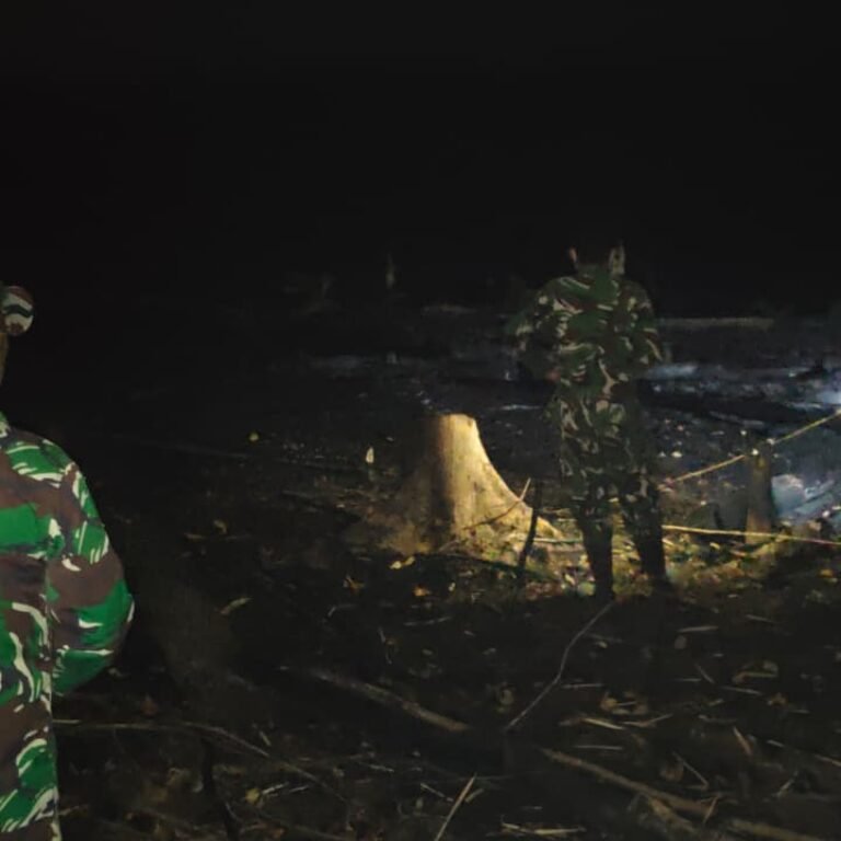 Cegah Karhutla Kembali Terjadi, Kodim 1203/Ketapang Gencarkan Patroli Wilayah