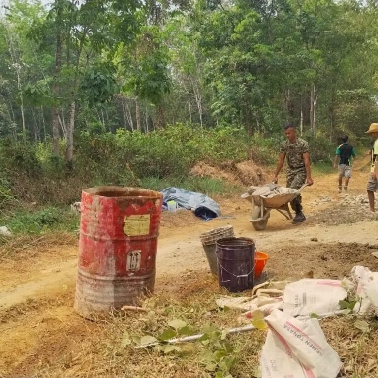 Tahap Pemasangan Pondasi Dimulai untuk Jembatan Garuda Tahap VII di Salam Babaris