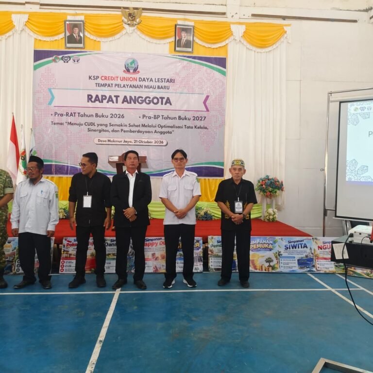 Sekitar 1.000 Anggota Hadiri RAT KSP Credit Union Daya Lestari, Babinsa Turut Hadir