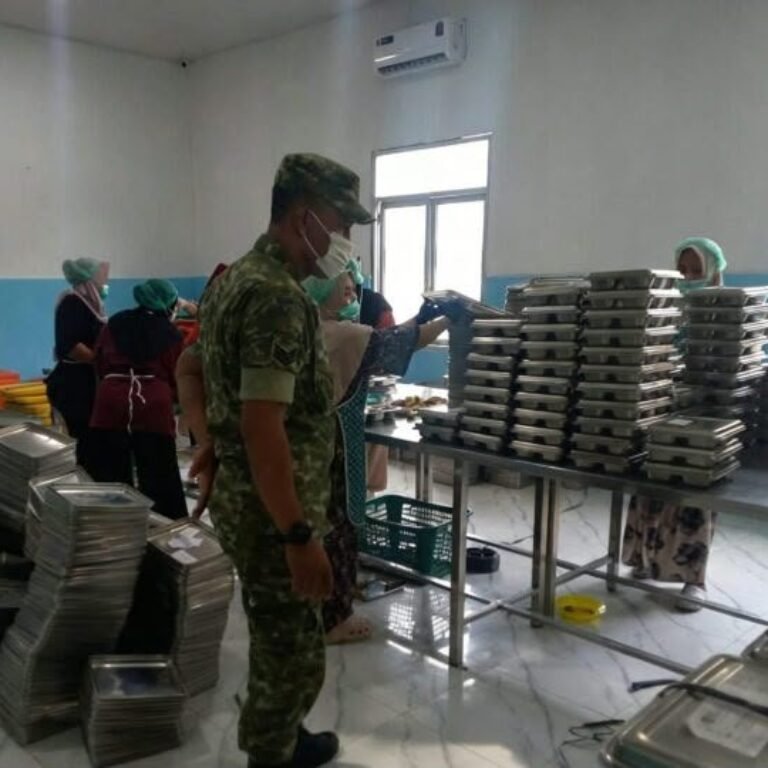 Pendampingan Babinsa di Dapur dan Sekolah Perkuat Program MBG Kodim 0116/Nagan Raya