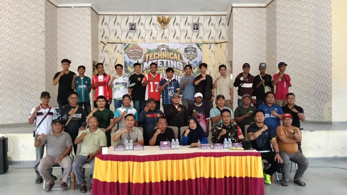 Muara Wahau Gelar Technical Meeting Jelang Wahau Cup 3