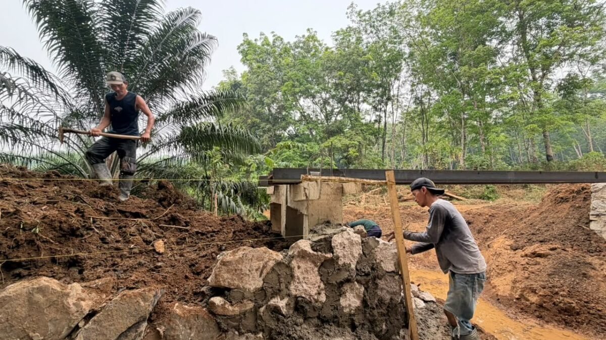 Gotong Royong Digenjot, Jembatan Garuda Tahap VII Diharap Percepat Distribusi Hasil Panen