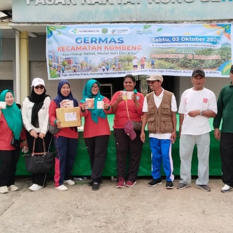 Babinsa Koramil 0909-03 Hadiri Germas di Kongbeng